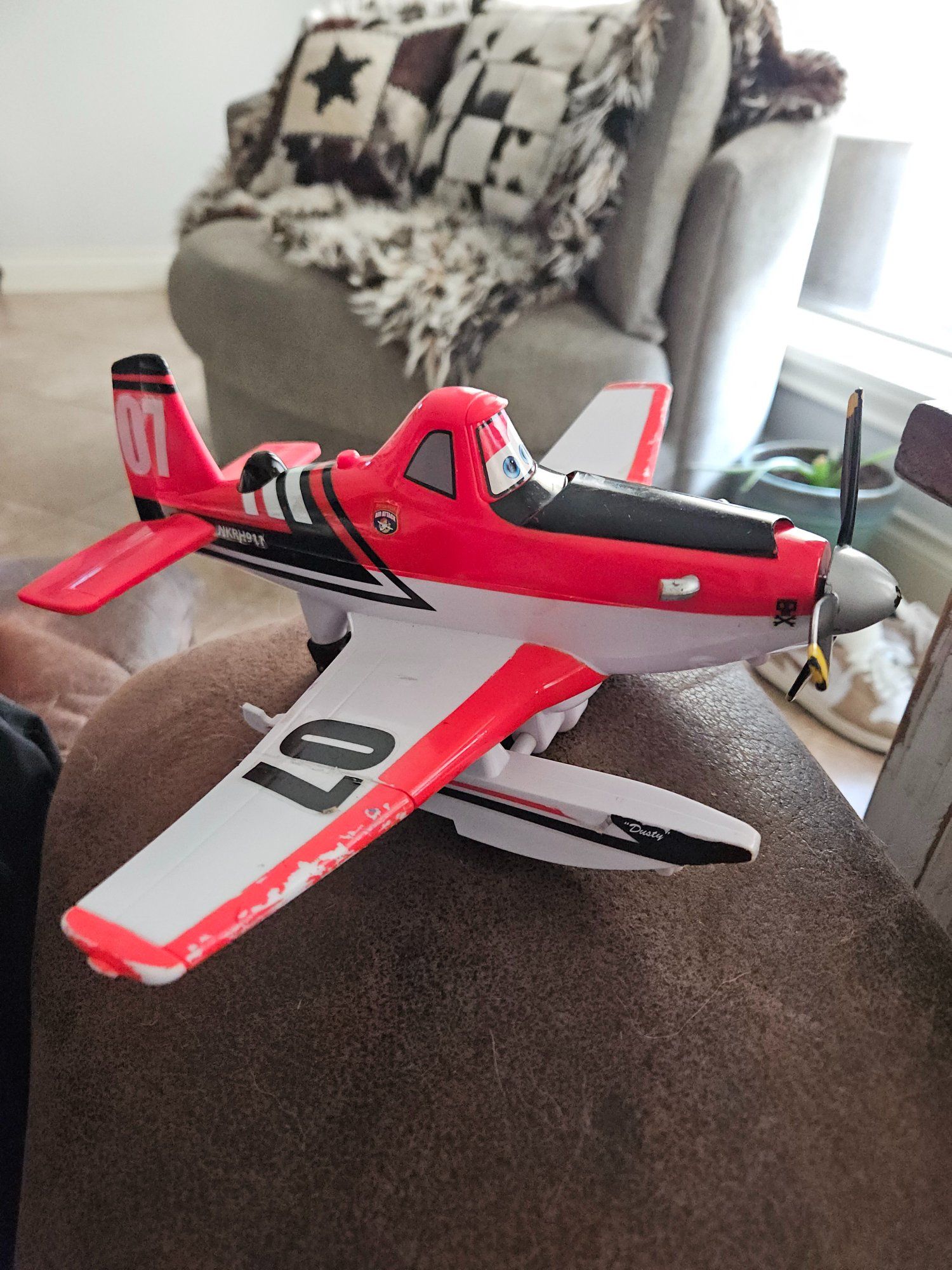 Disney Planes Fire & Rescue Dusty Crophopper RC Remote Control Plane